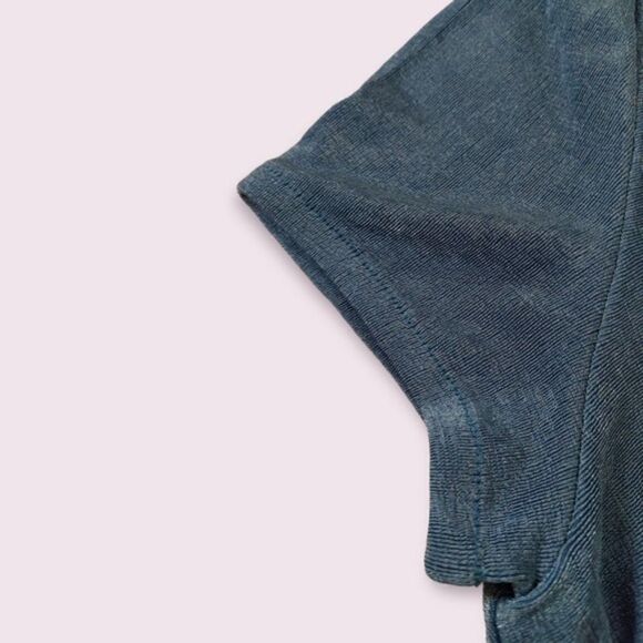 *nwt* With Jéan Alexa Blue Ruched Dress - Picture 7 of 11